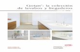 Corian: la colección de lavabos y fregaderosfordecoindustrial.com/.../2013/03/Fregaderos-y-Lavamanos-Corian.pdf · o lavamanos, es ína de las ventajas principales de este material.