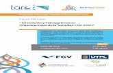 Curso On Line - investigacion.utpl.edu.ec · 1 Curso On Line “ Innovación y Transparencia en Organizaciones de la Sociedad Civil (OSC) ” Programa Liderazgo, Gestión e Innovación