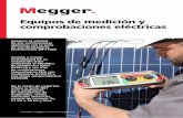 Equipos de medición y comprobaciones eléctricassaferinstrument.com/archivos/CATALOGO_MEGGER_BAJA-TENSION.pdf · galardonado con el Premio al “Equipo de medición y pruebas más