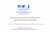 Dirección de proyectos de edificación en dotaciones … · 2012-02-02 · Dirección de proyectos de edificación en dotaciones urbanas relevantes VII Congreso Internacional de