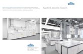 Espacios de laboratorio modulares - LABORTECH … · y así como con los elementos de mobiliario móviles tales como contenedores, armarios bajos, mesas, ... Su montaje en el laboratorio