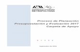 Septiembre de 2016 - UAM. Universidad Autónoma ... · 2 Marco normativo del proceso de planeación-presupuestación-evaluación. El proceso de planeación-presupuestación-evaluación