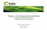 Biogás : Un Combustible Sustentable Combustible Sustentable - Sergio Durandeau... · que los llevan a frente de trabajo para su disposición final . Ciclo de los Residuos Sólidos
