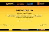 MEMORIA - recursos de Informaciónbvpad.indeci.gob.pe/doc/pdf/esp/doc2274/doc2274-contenido.pdf · seleccionadas”: Memoria de Actividades. PNUD. Lima: PNUD/INDECI, 2013 ... puestos