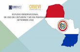 Presentación de PowerPoint · Estudio de comportamiento observacional en Seguridad Vial en Paraguay Informe Final: análisis y recomendaciones ... Ficha de observación. Estudio