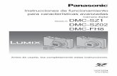 Cámara digital DMC-SZ1 - Panasonic€¦ · • Copiar a un ordenador usando ... irreparables. –Lugares con mucha ... Conecte el ordenador y esta cámara con el cable de conexión