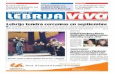 TRANSPORTES - elperiodicodelebrija.net · nes, la Alcaldesa de Lebrija, María José Fernández, con-vocó una rueda de prensa con carácter urgente para ... el futuro desarrollo