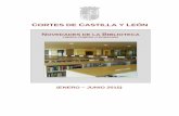 BIBLIOTECA DE LAS CORTES DE CASTILLA Y LEÓN2004.ccyl.es/Biblioteca/NovedadesBiblioteca/2015 (enero-junio).pdf · cortes de castilla y leÓn novedades de la biblioteca libros compra