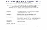 Dictamen sobre el Análisis de Factibilidad Técnica y ... · Nombre del proyecto: Libramiento ferroviario Portuario de Recinto Veracruz - Santa Fe. ... Argumentación de la dependencia