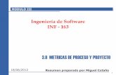 Compendio de Ingeniería del Softwarecotana.informatica.edu.bo/downloads/metricas-1-2012.pdf · Factores de calidad de Boehm . Métricas en los dominios del proceso y el proyecto