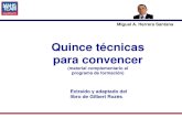 (material complementario al programa de formación) técnicas para... · (material complementario al programa de formación) Miguel A. Herrera Santana Extraído y adaptado del ...