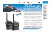 Serie 72 G TK 272G(VHF), 5 Watts. G TK 373G(UHF), …mextelecom.net/PDF/mkt/kenwood/TK-272G.pdf · banda angosta y ancha, por programación, 30, 20 y 12.5 kHz. Conector SMA en la