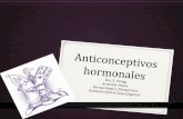 Métodos anticonceptivos - farmacologia.hc.edu.uy · Proliferación de la mucosa uterina y vaginal Aumento de la secreción del cuello Turgencia de las mamas Caída de los estrog.: