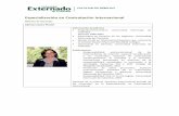 Especialización en Contratación Internacional - …documentos.uexternado.edu.co/.../11/Esp.-CI-Nomina-de-docentes.pdf · Responsabilidad extracontractual de los intermediarios de