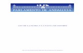 Ley de la flora y la fauna silvestres · Servicio de Publicaciones Oficiales del Parlamento de Andalucía LEY DE LA FLORA Y LA FAUNA SILVESTRES . Ley de la Flora y la Fauna Silvestres