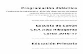 Cuadernos de seguimiento - Guías de observación de … · Programación didáctica Cuadernos de seguimiento - Guías de observación de logros siguiendo el currículo aragonés