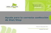 Ayuda para la correcta confección de Diat/Diep · 2013-01-07 · Agregamos valor, protegiendo a las personas. 2 Denuncia Es un documento legal mediante el cual se deben denunciar