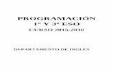 PROGRAMACIÓN 1º Y 3º ESO - I.E.S Las Breñasñas.es/paginas/departamentos/Programaciones... · 2016-01-11 · 6.1- 1º de la ESO 6.2-3º de la ESO ... otorgan al dominio de la