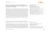 Valor de la resonancia magnética y Luis Diego Campos ...cmim.org/boletin/pdf2014/MedIntContenido06_16.pdf · 745 Valor de la resonancia magnética y del protocolo de cuerpo completo
