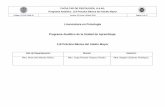 Licenciatura en Psicología Programa Analítico de la …psicologia.uanl.mx/wp-content/uploads/2014/08/119-PA-PBAM.pdf · Verificación de prerrequisitos de la Descripción Sintética