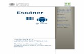 Escaner.pdf - Web del Departamento de …jtomas/android/proyectos/2016/Master/Escaner/... · Manual de usuario .....27 . Proyecto: Escáner Alumno: Carlos Cuesta Alonso Máster en