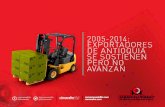 Las exportaciones de Antioquia en la última década · Las exportaciones de Antioquia en la última década: aspectos claves ¿Cómo son las empresas que soportan la dinámica exportadora