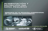 ALIMENTACIÓN Y NUTRICIÓN DEL NIÑO PEQUEÑOnew.paho.org/hq/...Sudamericana-Alimentacion-Nutricion-Nino-Pequen… · • La estrategia AIEPI-NUT en el contexto del Programa Desnutrición