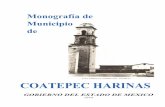 Monografía de Municipiomonografiasmexiquenses.mx/kiosco/pdf/CoatepecHarinas_1975.pdf · favor de la lucha por la Independencia, ... de Piedra, Col. el Potrero, ... 16 COATEPEC HARINAS-MONOGRAFIA