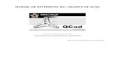 MANUAL DE REFERENCIA DEL USUARIO DE QCAD · 1. Resumen Este manual de referencia del usuario de QCad 2.1 intenta dar al lector una breve visión general sobre todas las funciones