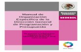 Manual de Organización Específico de la Dirección General de Programación y ...inapam.gob.mx/work/models/NORMATECA/Normateca/1_Menu... · 2013-11-29 · De acuerdo a la Estructura