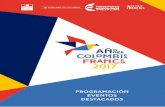 programación eventos destacadoscolombiafrancia.procolombia.co/sites/default/files/Programacion.pdf · Tras un acuerdo binacional celebrado entre los Presidentes de Francia y de Colombia,
