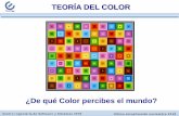 TEORÍA DEL COLOR - ciens.ucv.ve:8080 · 3 “El . color. es un fenómeno combinado, físico y psicológico, producido por la compleja interacción de la luz, la forma en que afectan