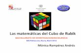 Las matemáticas del Cubo de Rubik - IES …iespolitecnicosoria.centros.educa.jcyl.es/sitio/upload/2015_16_Ram... · De novatos o principiantes Método Fridrich ... 2. Conocer algoritmos,