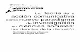 La teoría de la acción comunicativa como nuevo … · SANTIAGO CORREA URIBE MÓDULO 6INVESTIGACIÓN EVALUATIVA Universidad de Antioquia ANTONIO PUERTA ZAPATA INER Universidad de