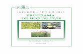 Informe T.cnico Programa de Hortalizas 2003 - fhia.org.hn · Evaluación de programas de fertilización foliar en los rendimientos y calidad en el cultivo de chile dulce c.v. King