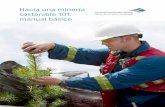 Hacia una minería sostenible 101: manual básico - …mining.ca/sites/default/files/documents/TSM-101-Primer-Spanish.pdf · Hacia una minería sostenible 101: manual básico 2 En