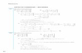 Matrices - alfonsogonzalez.es · Matrices ACTIVIDADES 001 Escribe una matriz que cumpla las siguientes condiciones. ... 019 calcula el rango utilizando el método de Gauss: 014 Determina