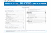 Manual de referencia - Yamaha - Espa±a .Explica los parmetros de voces, tipos y parmetros de