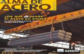 ¿De qué de el Acero en Chile? - gerdau.cl · del acero (alaCeRO), ... representa un aumento del 16%. Contrariamente, en brasil Informe de aLacero el consumo de acero laminado se