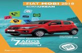 BORNURBAN - Fiat México · cual sea el movimiento del tránsito. FIAT MOBI WAY Equipado con rines de aluminio de 14”, barras longitudinales en el techo, parachoques con acentos