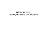 Alcoholes y halogenuros de alquilo - …depa.fquim.unam.mx/amyd/archivero/HALOGENUROSDEAL... · Los Alcoholes y los halogenuros de alquilo se clasifican como: •Primarios •Secundarios