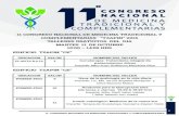 11 CONGRESO NACIONAL DE MEDICINA …farmacia.viviente.mx/DownLoad.php?id=MANUAL_11_CONGRESO.pdf · 11° CONGRESO NACIONAL DE MEDICINA ... jugoterapia y la combinación de alimentos