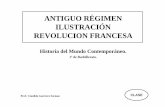 ANTIGUO RÉGIMEN ILUSTRACIÓN REVOLUCION …historiacontemporanea.weebly.com/uploads/7/3/1/6/7316537/ant... · ANTIGUO RÉGIMEN ILUSTRACIÓN REVOLUCION FRANCESA Historia del Mundo