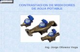 CONTRASTACION DE MEDIDORES DE AGUA … · NORMAS METROLOGICAS PERUANAS NMP 005-1 1996: Medición del flujo de agua en conductos cerrados. Medidores para agua potable fría. Parte