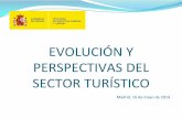 EVOLUCIÓN Y PERSPECTIVAS DEL SECTOR … · Contribución del turismo a la economía mundial y española 2. Evolución de las principales magnitudes turísticas 3. ... Y tractor .