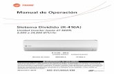 Manual de Operación - Distermicadistermica.com/archivos/8b96af7159.pdf · seguir los requerimientos de instalación y aterrizaje del ... de protección (EPP) recomendado para la