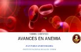 VIERNES CIENTIFICO: AVANCES EN ANEMIA - …cnpriv.org.pe/wp-content/uploads/2017/02/Press_Viernes-30-de... · metabolismo del hierro •Recomendaciones para el manejo de anemia desde