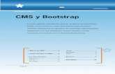C MS y Bootstrap - …premium.redusers.com.s3.amazonaws.com/LIBROS/Bootstrap/CMSy... · Por otra parte, el CMS nos simplifi ca la ardua tarea de programar el back-end y el front-end