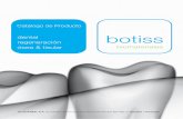 Catálogo de Producto dental regeneración botiss … · cicatrización guiada de los tejidos rápida reacción he-mostática; mantiene el coágulo en alvéolos post- ... Óptima