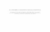 LA TEORÍA CONSTITUCIONAL POSITIVA - …az12.pdf · analiza la evolución de la ciencia política y constitucional desde ... de la Teoría Constitucional Positiva en el punto en el